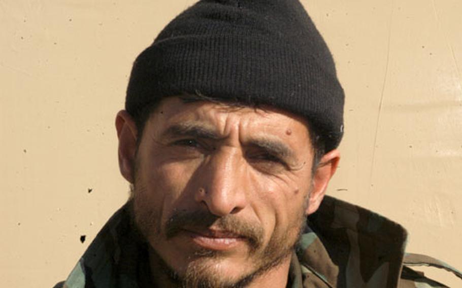 Afghan army Pvt. Abdul Latif wants to serve, but says his $160-per-month salary is barely enough to support his wife and six children.