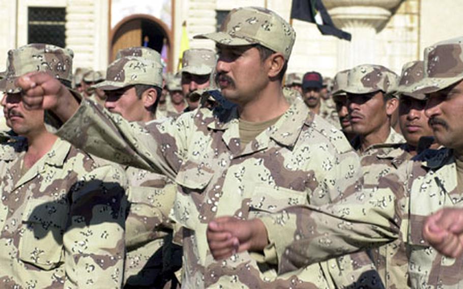 Graduating Iraqi troops showed a lot of energy, but not much polish during a graduation ceremony in January. It remains to be seen, say American officers and trainers, if they transform Iraqi country boys into an effective fighting force.