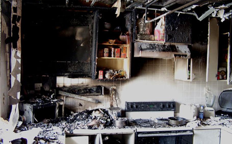 A recent fire in military housing at Misawa Air Base, Japan, destroyed a kitchen and caused thousands of dollars in damage to government property. Base leaders at Misawa advise servicemembers to purchase renter’s insurance.