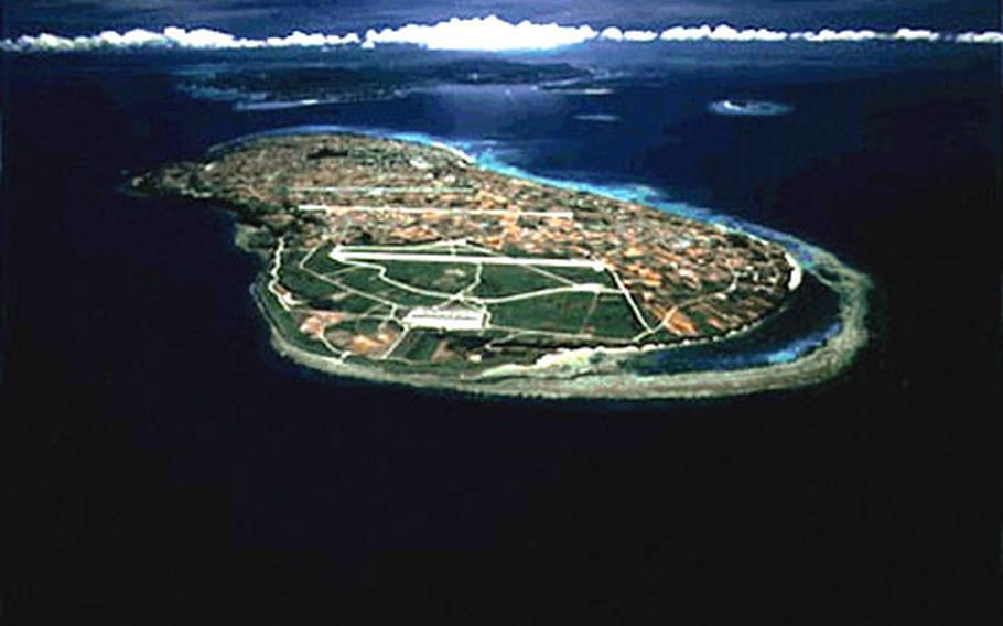 Ie Shima Auxiliary Airfield is on an island off Okinawa’s northwestern shore.