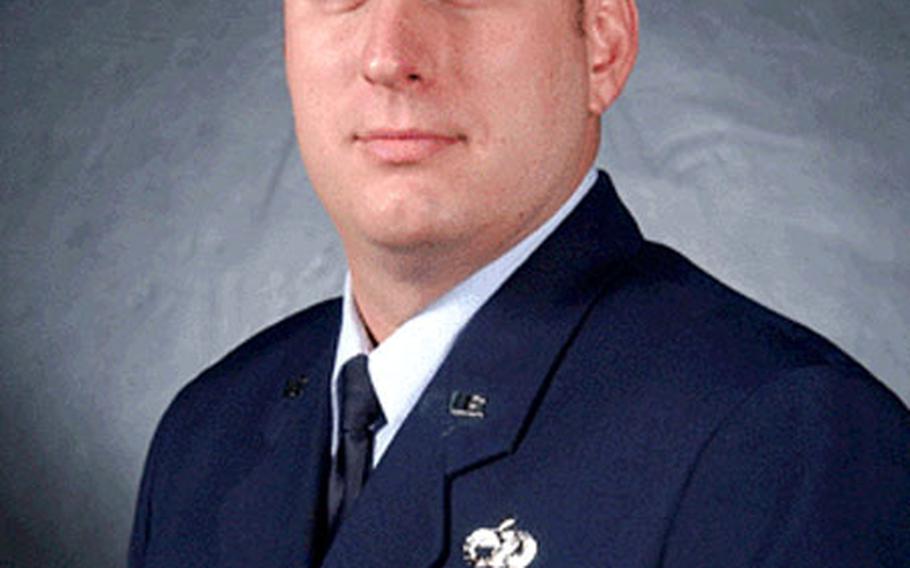 Tech. Sgt. Michael E. Harris, PACAF Noncommissioned Officer of the Year.