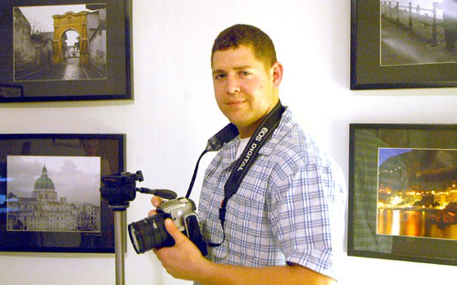 Petty Officer 2nd Class Dennis Kinworthy, a weapons instructor at Naval Support Activity Naples, Italy, hopes to make photography a full-time career when he gets out of the Navy in August.
