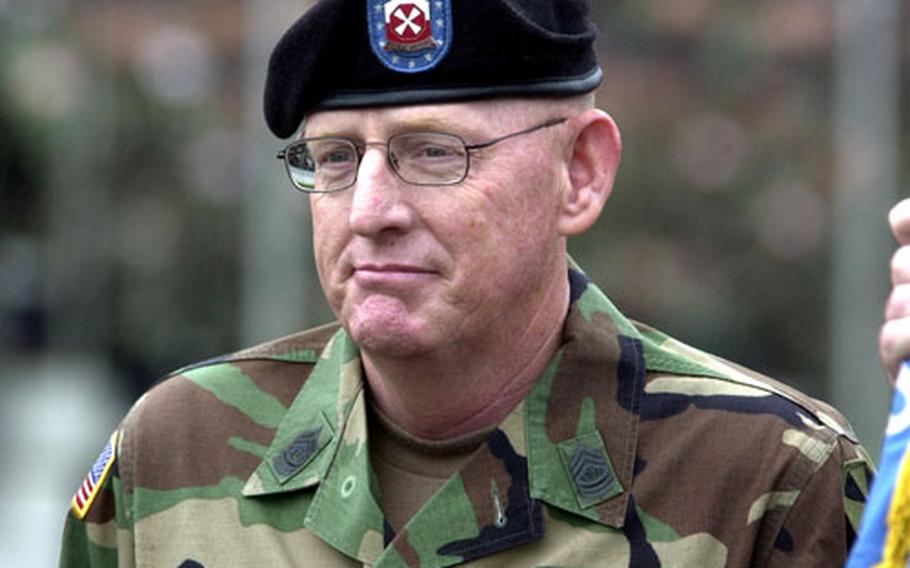 Command Sgt. Maj. Barry Wheeler — now command sergeant major for U.S. Forces Korea, 8th U.S. Army, Combined Forces Command and the United Nations Command — served at Fort Lewis, Wash.