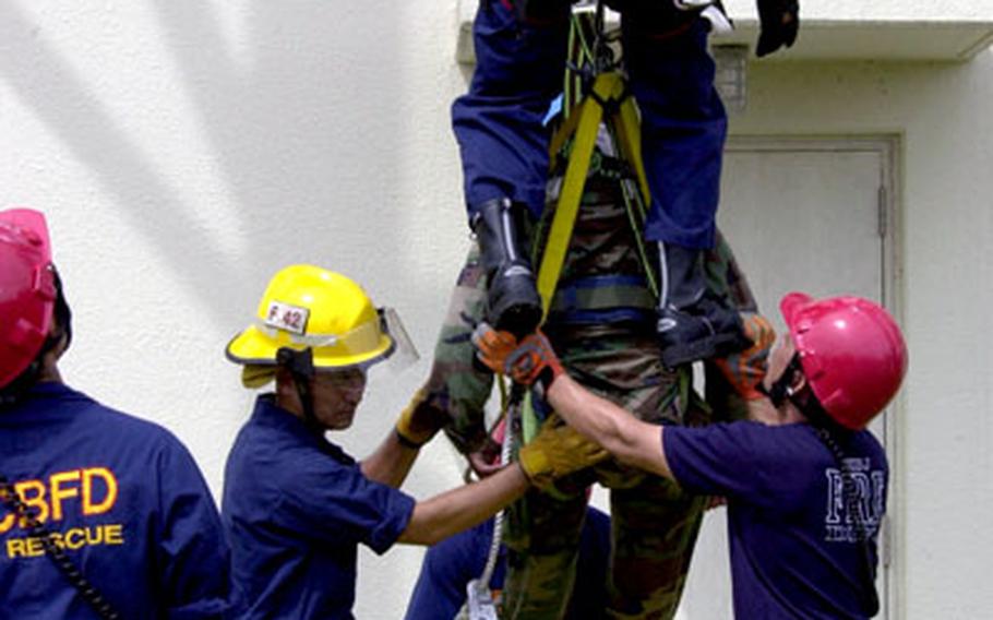 Camp Foster drill takes rescues to new heights | Stars and Stripes