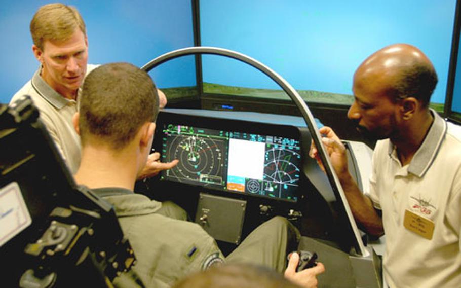 F-35 JSF simulator stops at Aviano, finds and appreciative audience ...