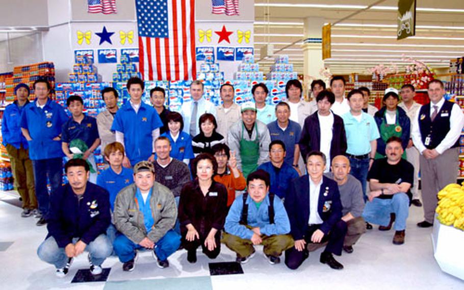 The Misawa Air Base commissary employs about 55 Japanese nationals and 11 U.S. civilians.