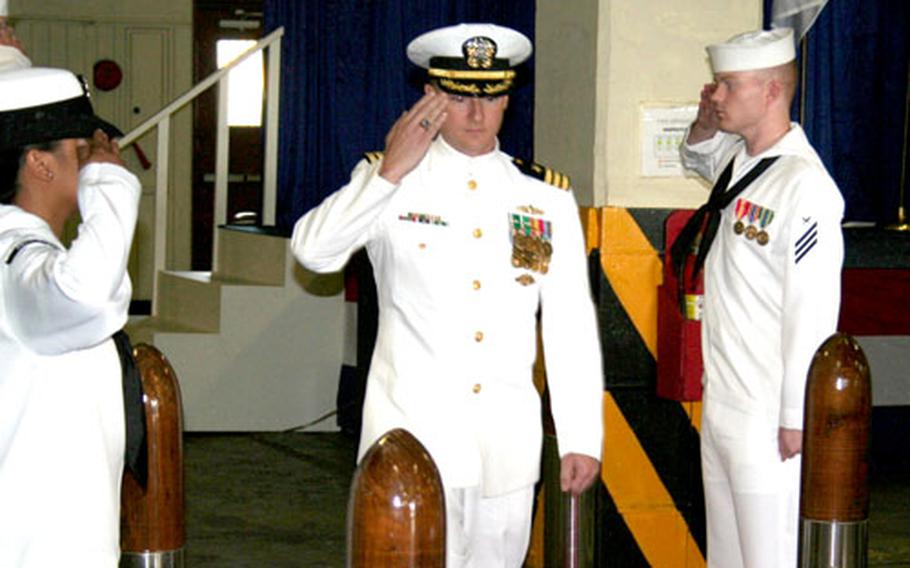 Oswald takes charge of Navy sealift command at Busan | Stars and Stripes