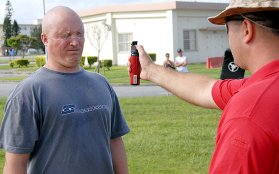 Sailors endure intensive, painful pepper-spray drill | Stars and Stripes