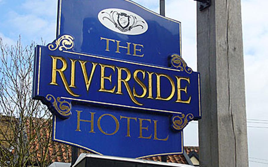 The Riverside Hotel in Mildenhall is a popular place for wedding dinners and is known for its fillet of beef.