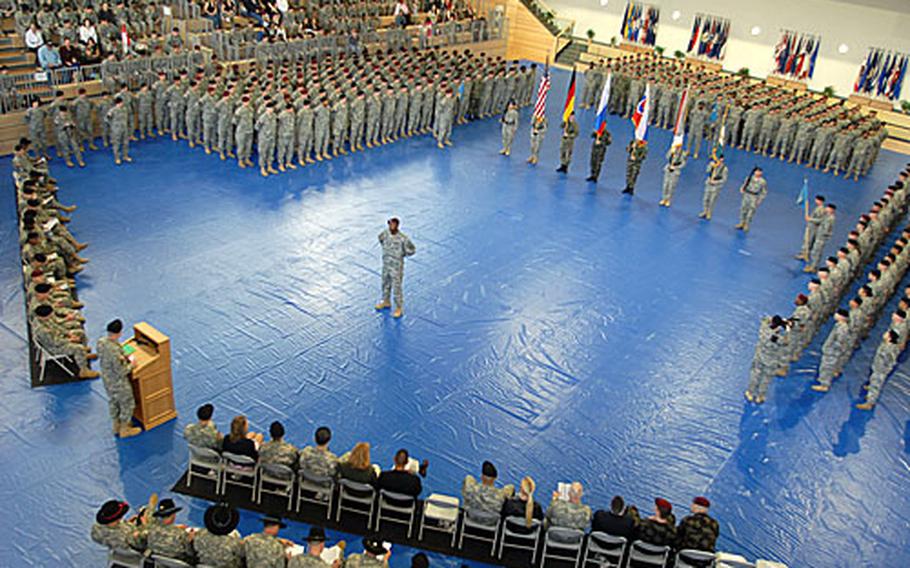 A total of 424 noncommssioned officers graduated from the Warrior Leaders Course at Grafenwöhr, Germany, on Thursday.