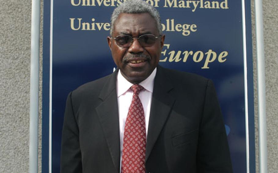 Robert Scott, University of Maryland University College Europe director for central Germany for the past five years and a 18-year UMUC veteran. His termination with UMUC has raised questions with a local civil rights group.