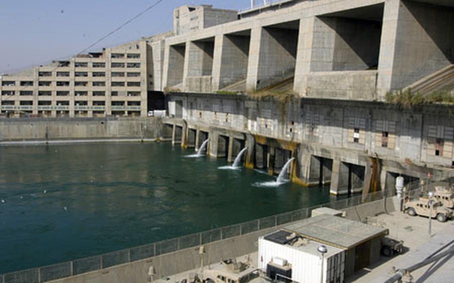 Haditha Dam, outside of the Iraqi city by the same name, provides a critical power source for much of Anbar province. The dam had repeatedly come under attack from insurgents, but mortaring against the dam has subsided recently, officials said. The U.S. Marine Corps has provided security for the dam and patrolled surrounding waters since the onset of the war in March 2003. Thursday, the Navy’s first riverine squadron, which hasn’t existed since the Vietnam War, took control of the patrols.