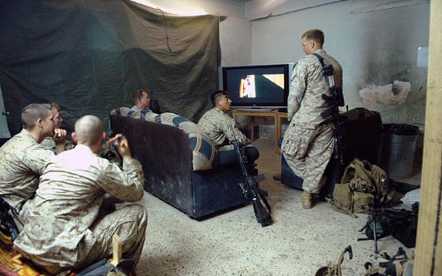 The 17th Street Station in Ramadi has been open since October/November. The four-story building is home to a company of U.S. Marines and dozens of Iraqi police officers.