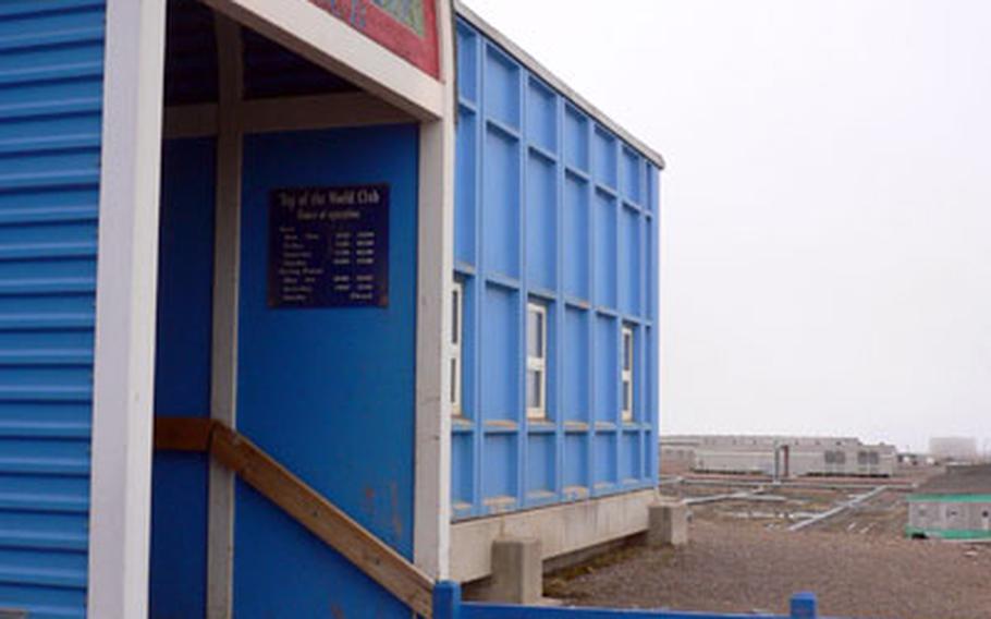 The Top of the World club at Thule Air Base, Greenland, sits 500 miles north of the Arctic Circle.