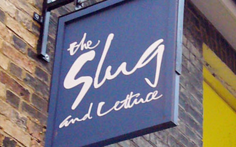 Despite not having that franchise feel, the Slug and Lettuce is part of a company that has locations across the United Kingdom and the brand has been around for about 22 years.