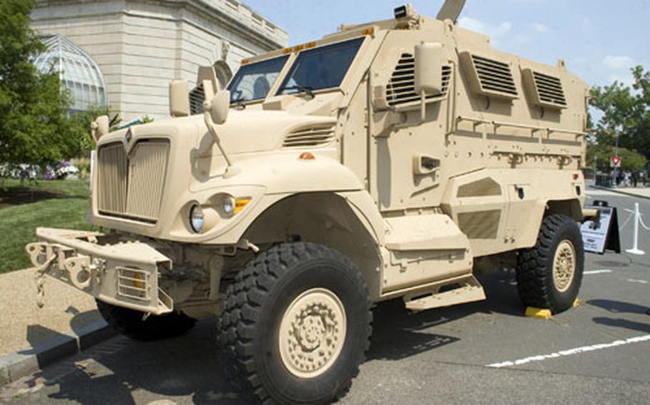 Last week, the Marine Corps awarded International a contract to build an additional 755 MRAPs, bringing the total order for the military to 1,971 by next February.