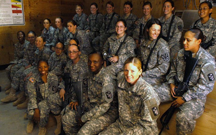 Female soldiers ask for, receive no special treatment | Stars and Stripes