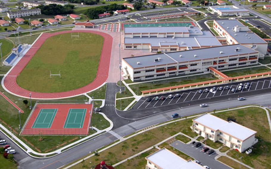 The Ryukyu Middle School campus.