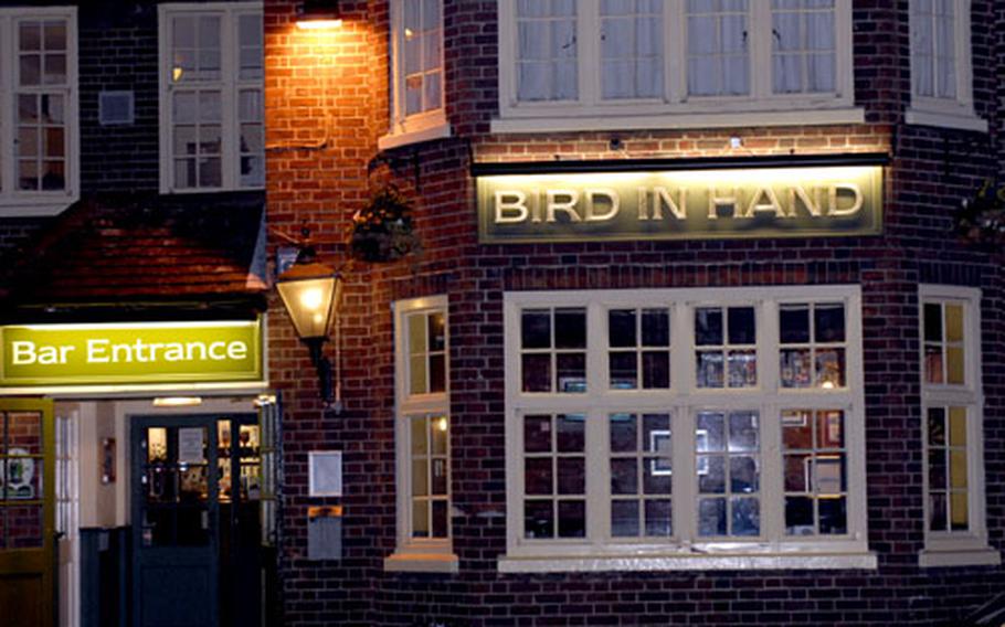 Bird In Hand has been a fixture outside of RAF Mildenhall for more than 60 years. It was used to house servicemen during World War II and servicemembers returning from Iraq and Afghanistan. Bird In Hand has a hotel, pub and restaurant.