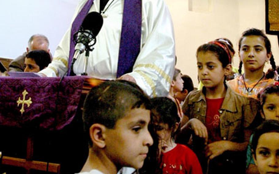 Despite being away from his wife and two sons who live in England, the Rev. Andrew White says his family is used to his absences and understands why he is called to help St. George Church on Haifa Street in downtown Baghdad.