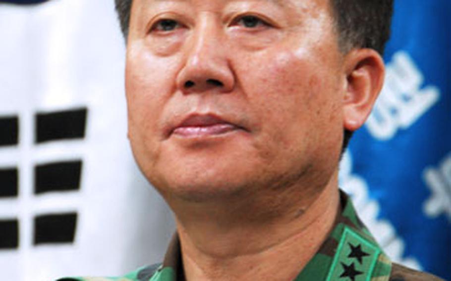 Gen. Hwang Eui-don, deputy commander of the Combined Forces Command.