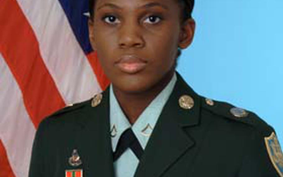 Pfc. Lamisha Davis gained the Rising Star award for the outstanding new broadcaster.