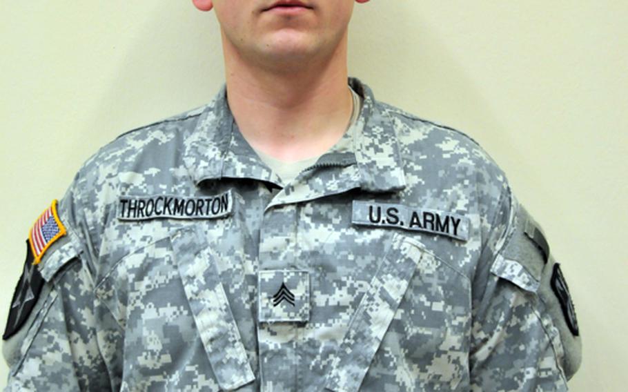 Sgt. Joshua Throckmorton
