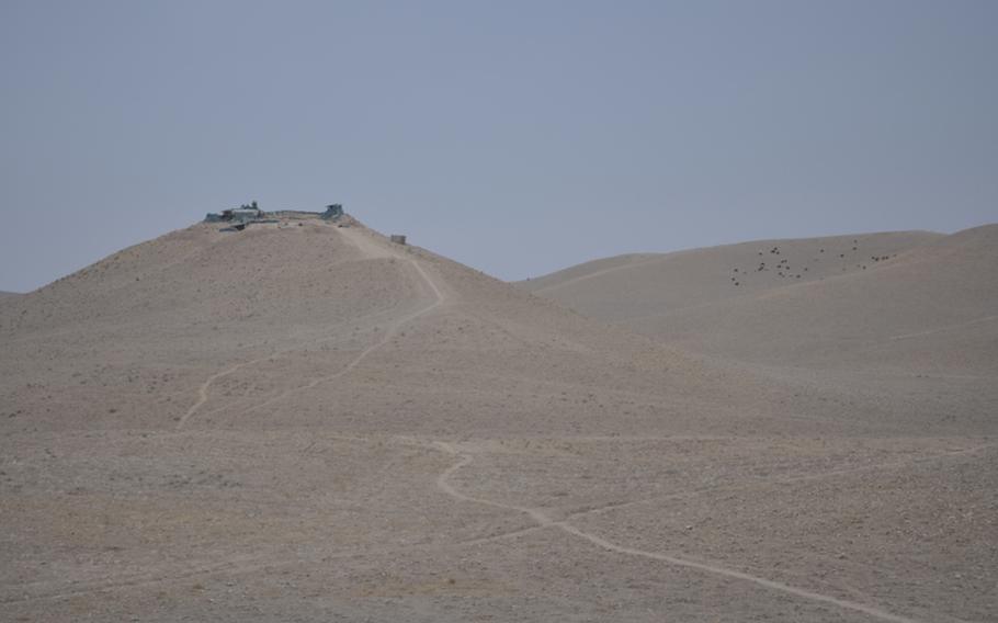 Afghan police outposts like this one are scattered throughout western Faryab, where American forces have struggled for months to win over a mostly Pashtun populace that is still wary of U.S. forces and the Afghan government. "I never thought Gormach would change," said Lt. Col. John O&#39;Grady, commander of the 1-84 Field Artillery Battalion. "But it has."

Neil Shea/Stars and Stripes