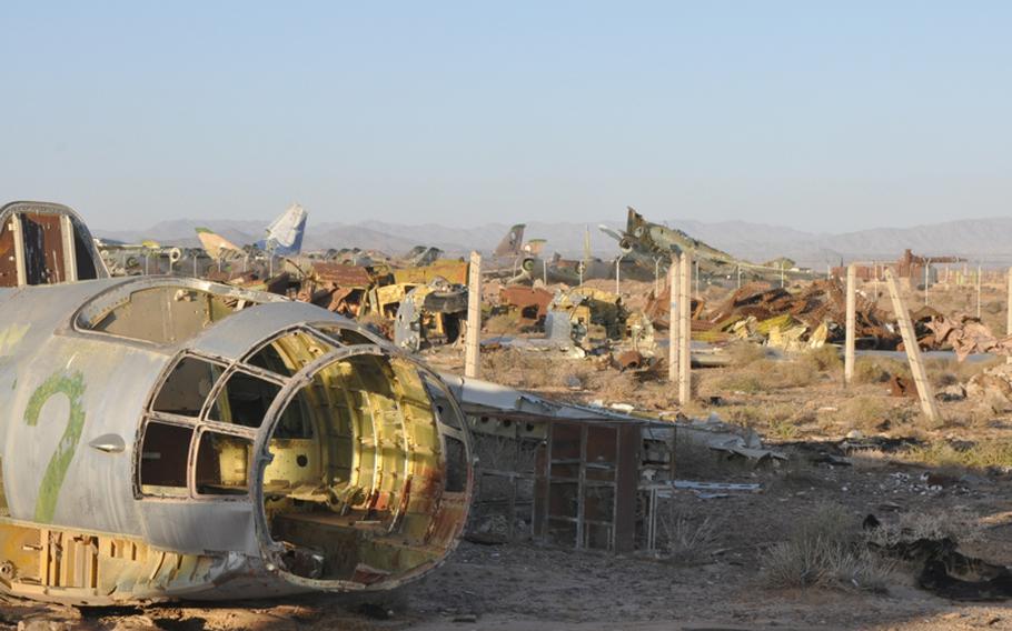 An expanse known as ''the boneyard'' at Shindand Air Base in Herat province holds vestiges of the Soviet occupation of Afghanistan that ended in 1989. Battered husks of dozens of military aircraft litter an area the size of perhaps six or seven football fields.