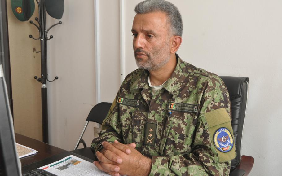 Lt. Col. Abdul Hashim is commander of the fixed-wing training program at the Afghan Air Force Academy, the country's first-ever pilot training program, which is being overseen by U.S. forces at Shindand Air Base. ''We want to be on our own,'' he said, referring to the Afghan military. ''But we are not ready to do everything.''