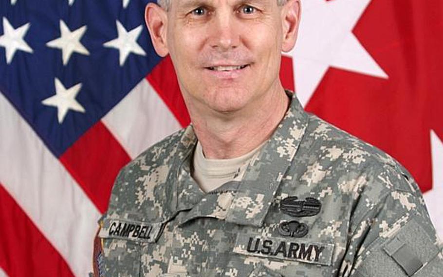 Lt. Gen. Donald Campbell Jr., nominated to take over as commander of U.S. Army Europe.