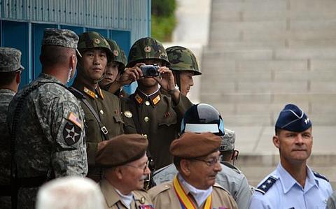 Veterans, dignitaries gather at DMZ to mark armistice anniversary ...