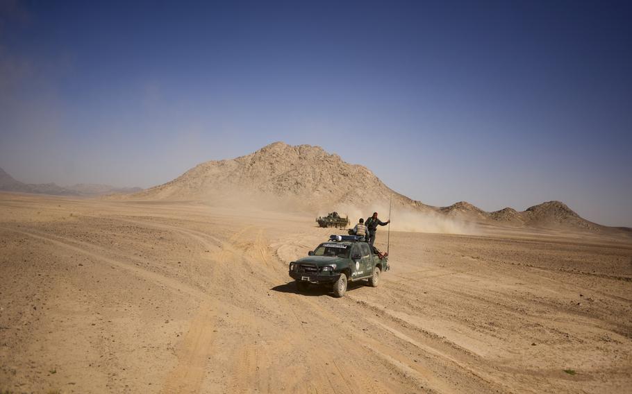 On foot and on guard through Zhari district | Stars and Stripes