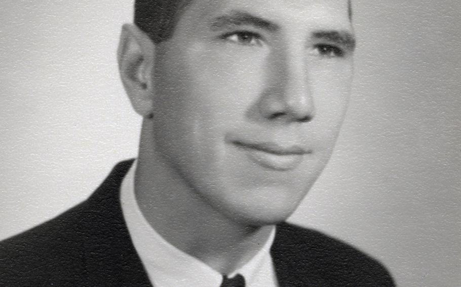 Donald P. Sloat senior photo, Coweta High School, 1966-1967.