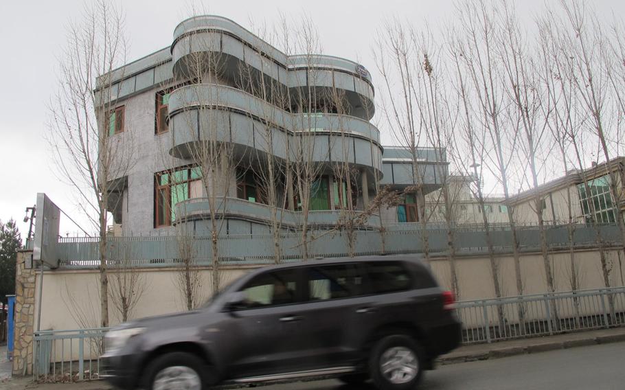 A mansion in Kabul's old Sherpur discrict on March 8, 2015. After the departure of hundreds of foreign contractors and aid workers, many of the villas now stand empty.