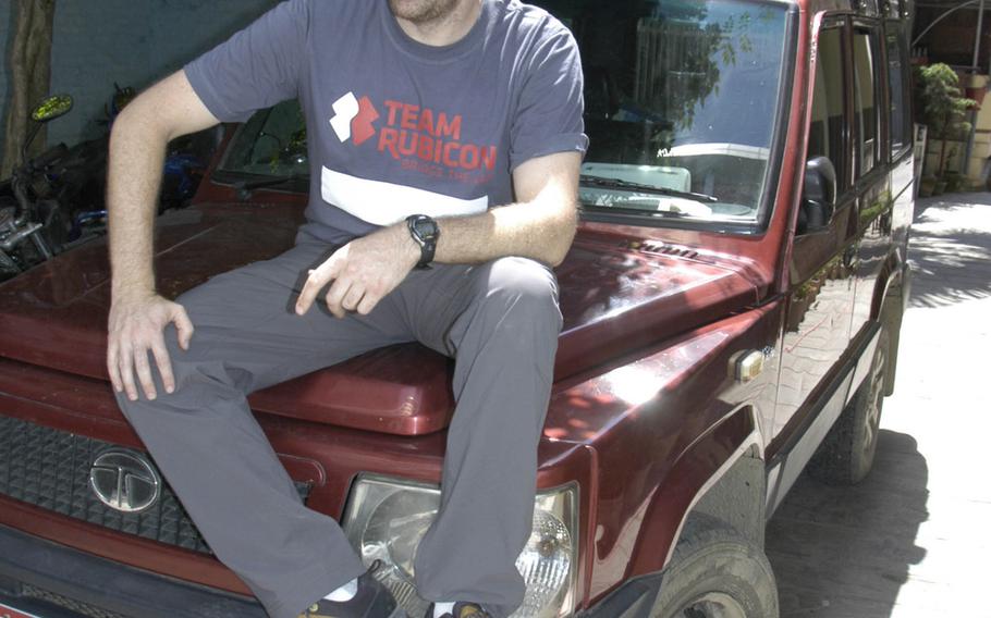 Dennis Clancey, 32, of Phoenix, a former U.S. Army infantry captain and Iraq veteran joined Team Rubicon six months ago. On Sunday, he was in Kathmandu planning aid missions to outlying areas.