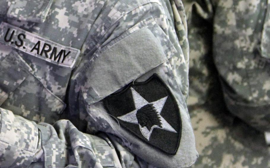 Two 2nd Infantry Division soldiers in South Korea have been indicted in connection with a $10 million methamphetamine smuggling case involving the U.S. military postal service, officials said Wednesday, Jan. 11, 2017.