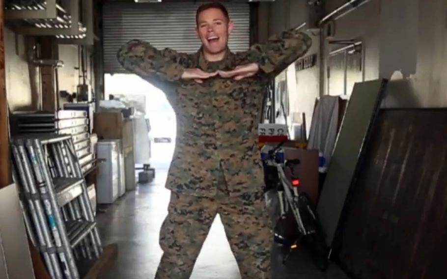 Some Marines on Okinawa recently released a video of themselves performing choreographed dance moves to "Koi," the closing theme song of a popular Japanese television show.