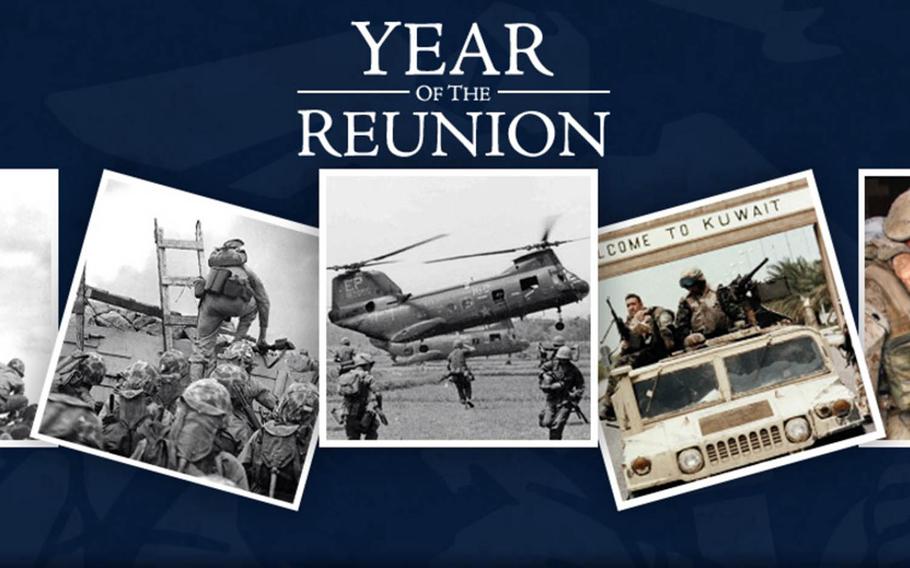 Year of the Reunion, a website launched by the Marine Corps in late February, gives veterans and servicemembers the tools to remain connected.