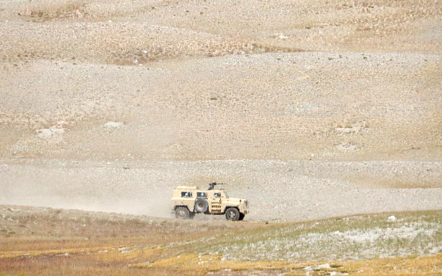 In November, an Indian news outlet published photographs of vehicles on patrol in the Wakhan corridor close to Afghanistan's border with China, which it said could be a Chinese variant of the MRAP. Reports of such patrols suggest Beijing is seeking to play a larger role in regional stability.