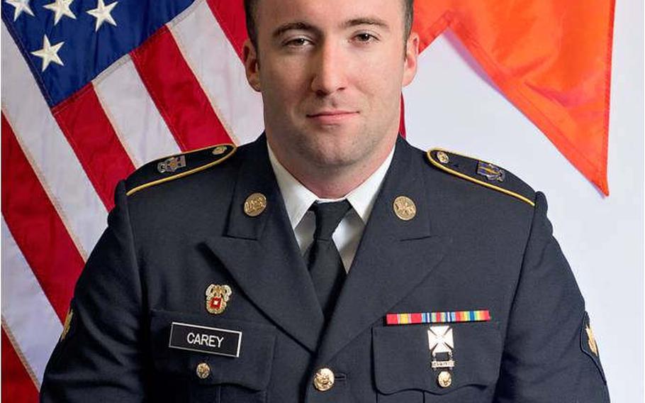 Army officials are investigating the death of Spc. Rollin R. Carey, 26, of Middletown, Del., who was hit by a train this month in Landstuhl, Germany.

Courtesy of U.S. Army
