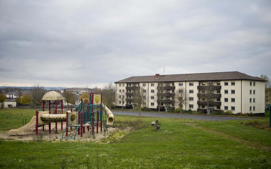 The Bitburg Annex housing area was turned over to the German government during a ceremony on Monday, Nov. 6, 2017.