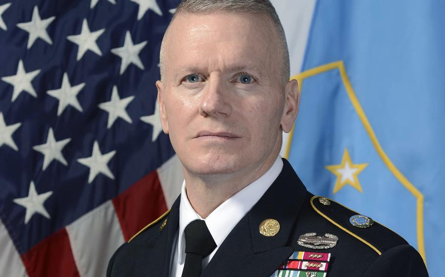 Army Command Sgt. Maj. John Wayne Troxell, the senior enlisted advisor to the chairman of the Joint Chiefs of Staf.