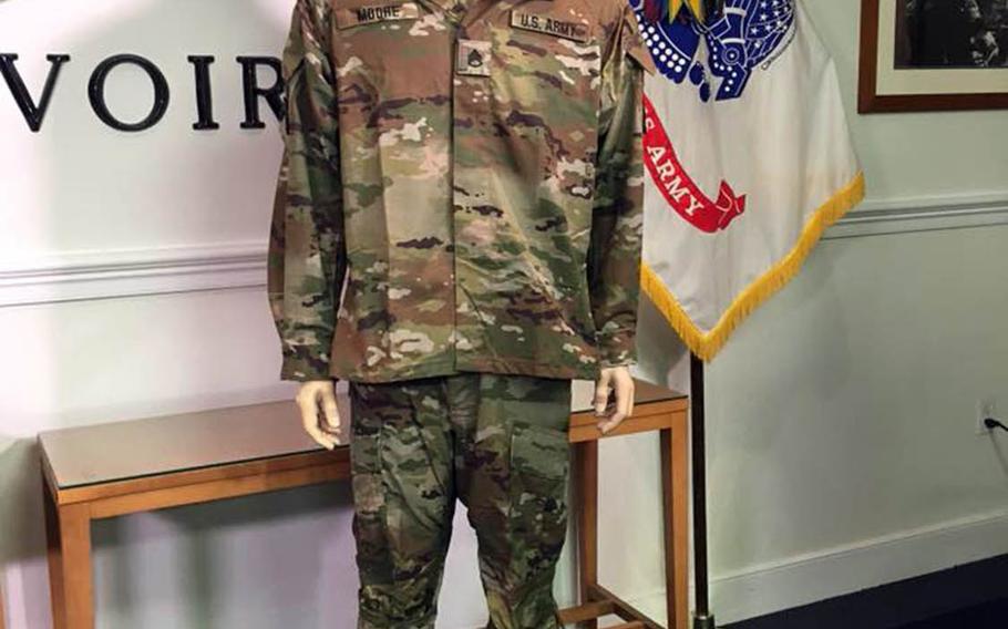 The Improved Hot Weather Combat Uniform now being field tested by soldiers in Hawaii.