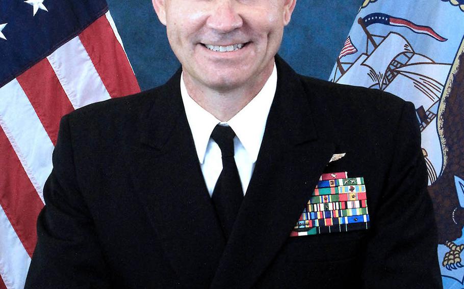 Rear Adm. Scott Stearney has been nominated to take charge of 5th Fleet, the epicenter of naval operations in the Middle East.