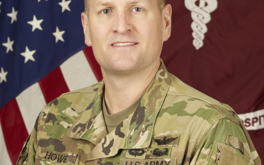 Col. Robert Howe, commander of the U.S.-led medical task force in Iraq, as shown in 2016.