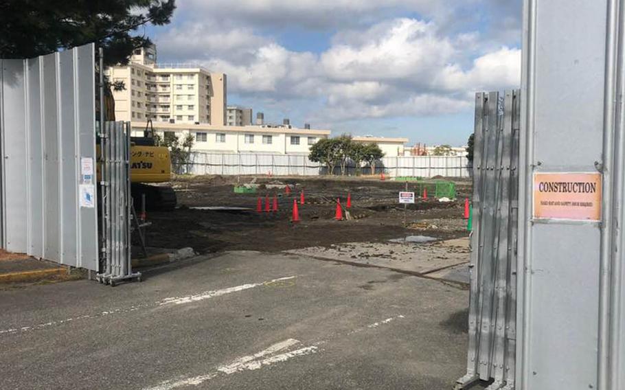 Unexploded anti-aircraft shells from World War II were found on a construction site at Yokosuka Naval Base, Japan, Thursday, March 22, 2018.