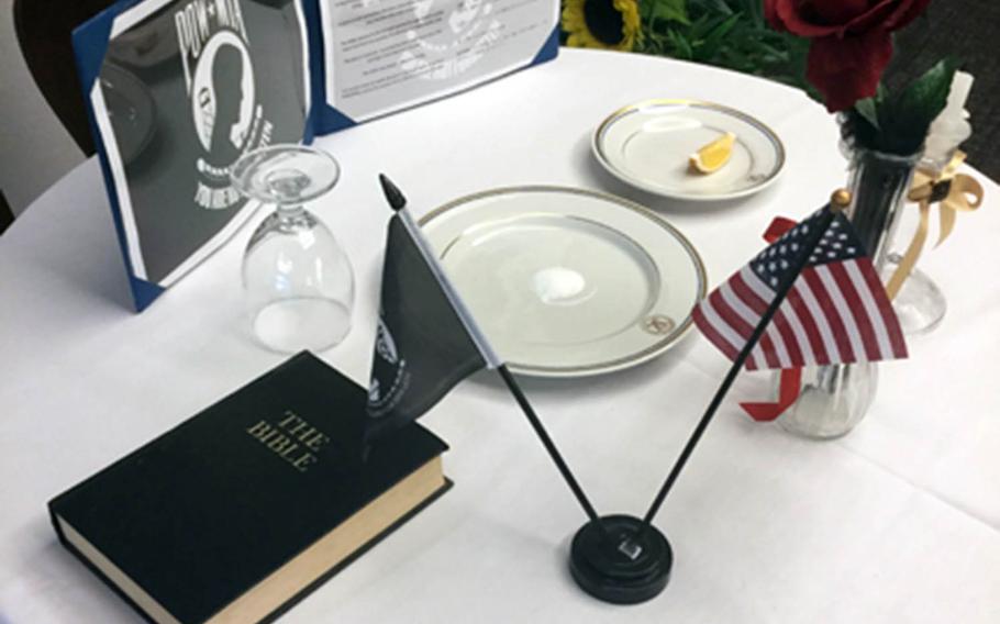 A Bible included in a POW/MIA display at U.S. Naval Hospital Okinawa has drawn complaints from the Military Religious Freedom Foundation.