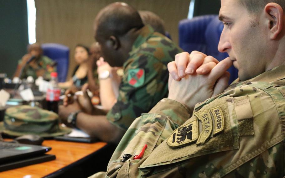 Nigerian army and U.S. Army Africa soldiers and civilians joined forces in Abuja to put the finishing touches on 2018's African Land Forces Summit during the final planning event, Feb. 5-9, 2018.