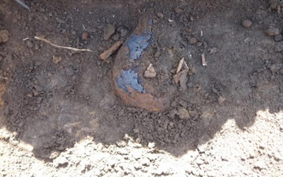 Kuentai-USA unearthed what they believe to be the remains of an American servicemember from World War II on the western Pacific island of Saipan in November 2015.